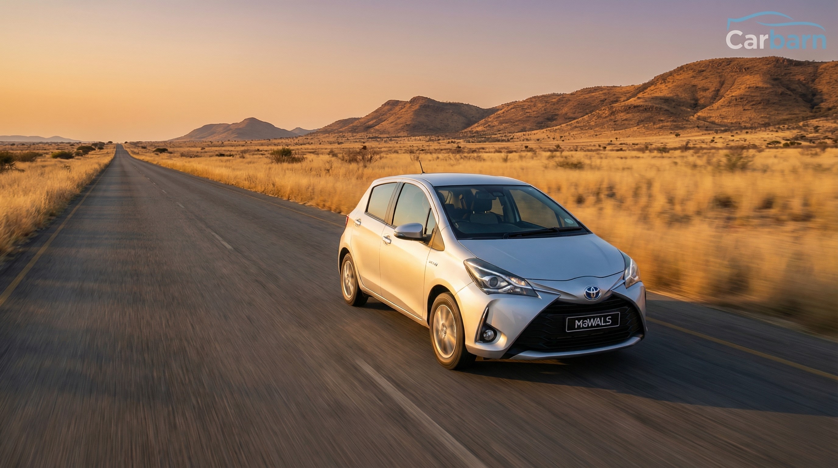 Toyota Yaris Fuel economy or long-distance driving section